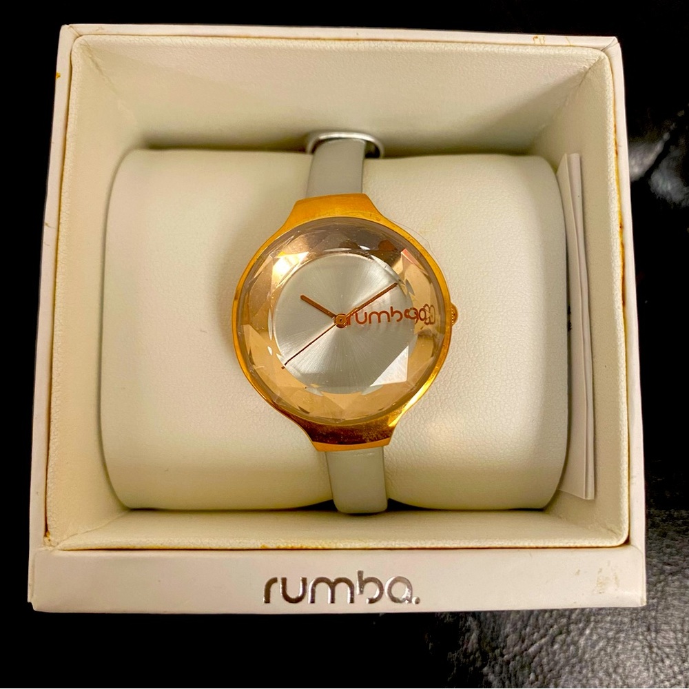 NIB Rumba Watch with silver band